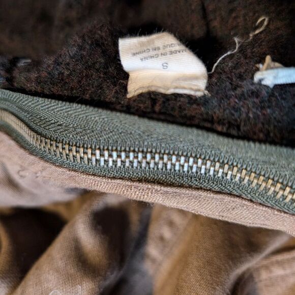 Anthropologie sleeping on snow Mocha Brown Wool cardiganwith removable hood sz s - Picture 8 of 8